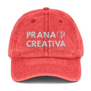 Custom Vintage PRANA CREATIVA Embroidered Cap | Low-Key, High-Vibe Brand Energy
