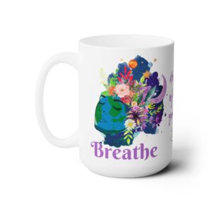 🌍 Breathe Earth Mug, Mindfulness & Self-Care Sips for Dreamers & Doers