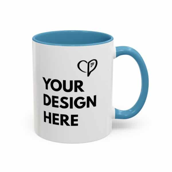 Custom Accent Coffee Mug – “Relax, I’m Just Here for the B-Roll” | Personalized Creator Mug in 11oz - Image 9