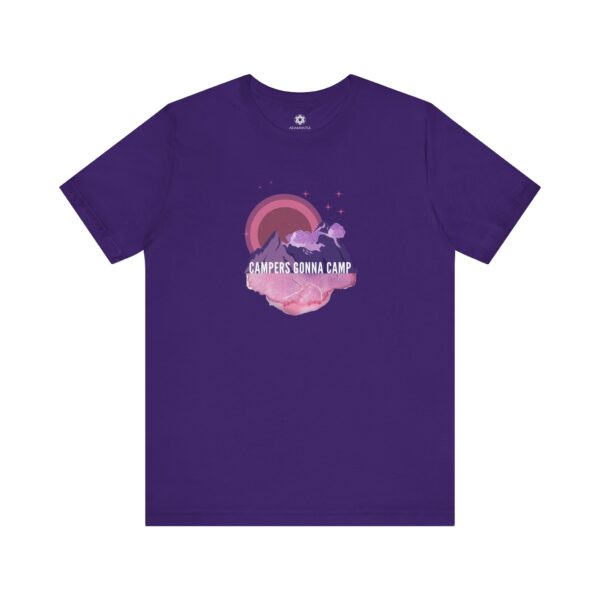 Campers Gonna Camp Tee, Moody Mountain Vibes for Nature-Loving Souls - Image 10
