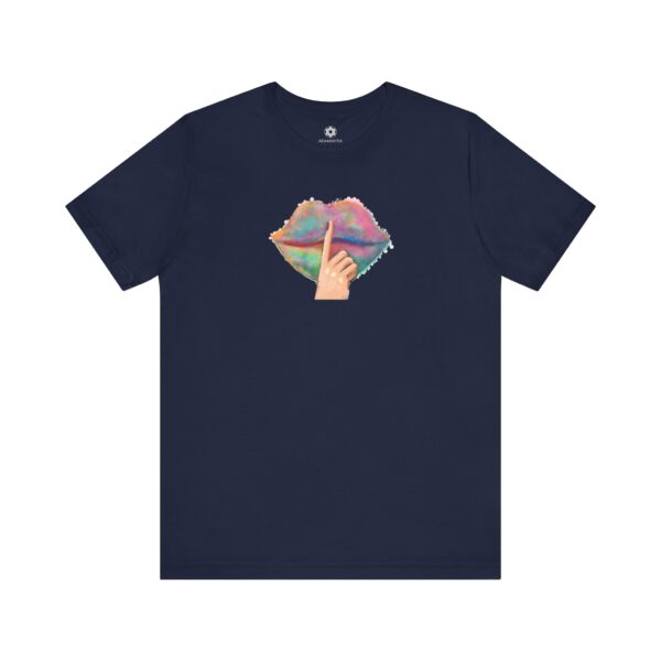 Say No More Lips Tee, Rainbow Pop Art for the Bold & Unbothered - Image 8