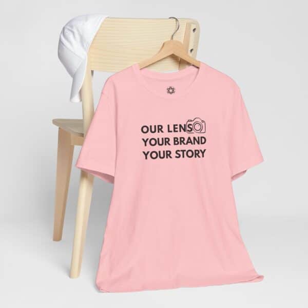 Our Lens, Your Brand, Your Story T-Shirt | For Visual Storytellers, Creatives & Brand Photographers - Image 5