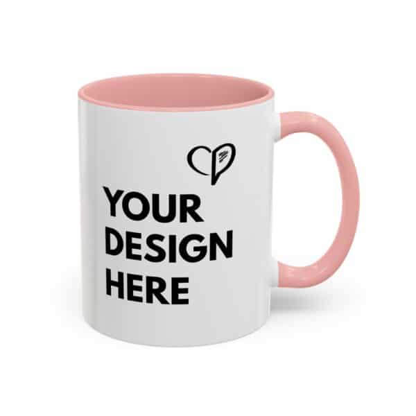Custom Accent Coffee Mug – “Relax, I’m Just Here for the B-Roll” | Personalized Creator Mug in 11oz - Image 5