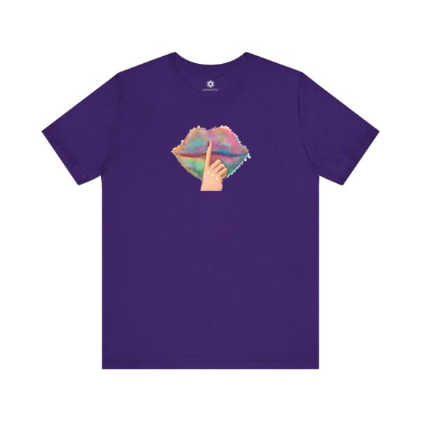 Say No More Lips Tee, Rainbow Pop Art for the Bold & Unbothered - Image 11