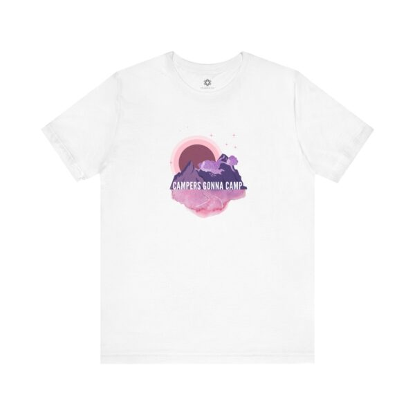 Campers Gonna Camp Tee, Moody Mountain Vibes for Nature-Loving Souls