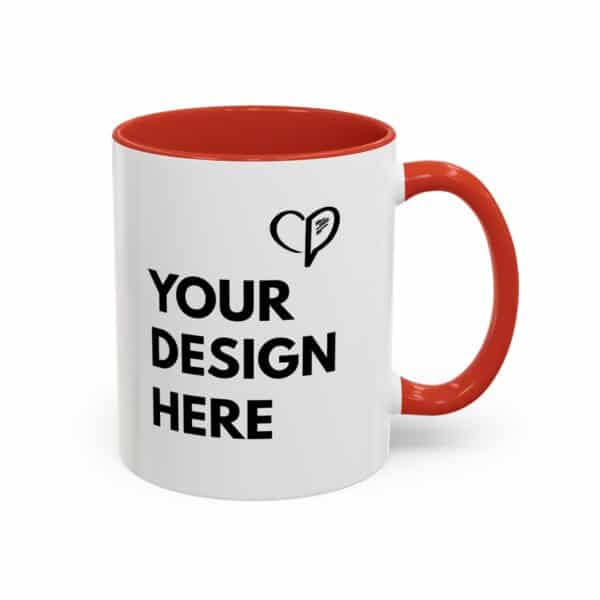 Custom Accent Coffee Mug – “Relax, I’m Just Here for the B-Roll” | Personalized Creator Mug in 11oz - Image 7