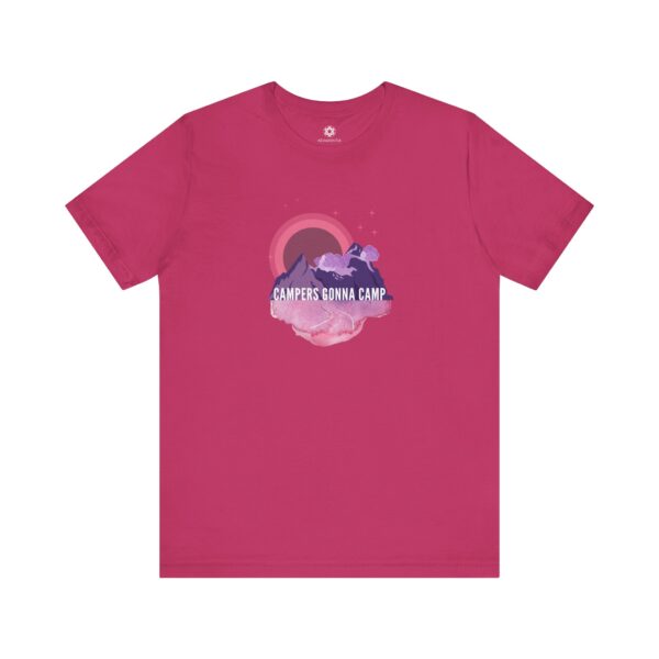 Campers Gonna Camp Tee, Moody Mountain Vibes for Nature-Loving Souls - Image 11