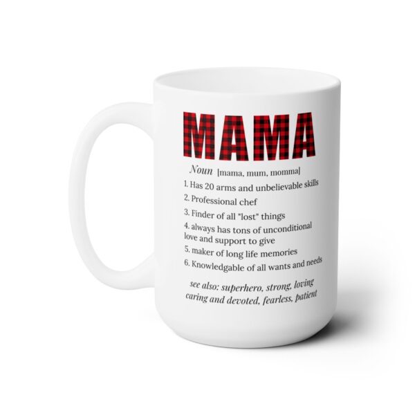 Mama Custom Photo Mug, Personalized Mother’s Day Gift with Poem Design