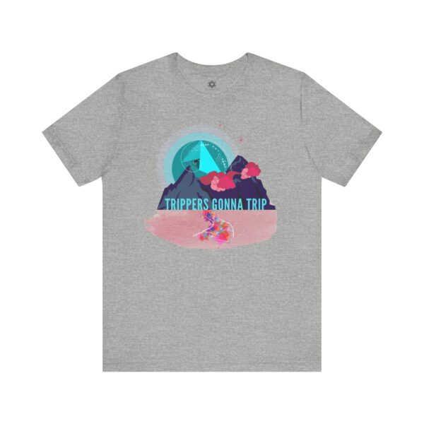 Trippers Gonna Trip Tee, Psychedelic Camper Vibes for Nature-Loving Daydreamers - Image 7