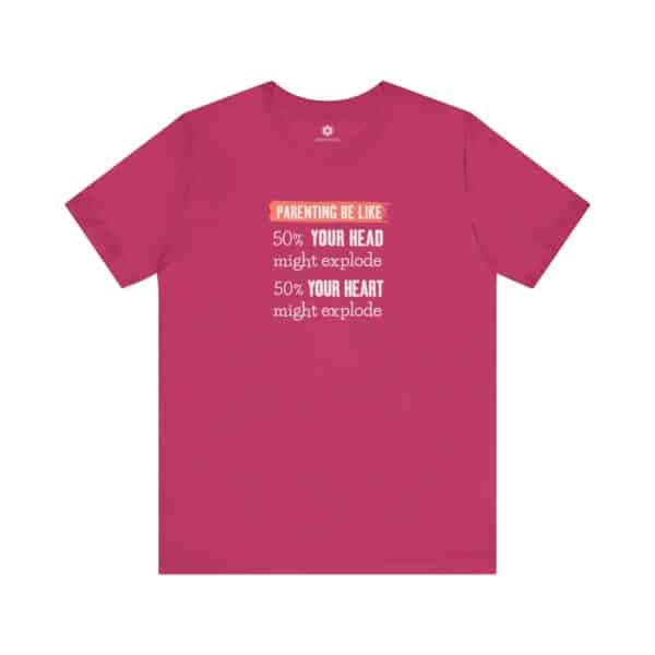 Parenting Be Like T-Shirt | Funny Mom & Dad Life Tee – Equal Parts Chaos & Love 💥❤️ - Image 12