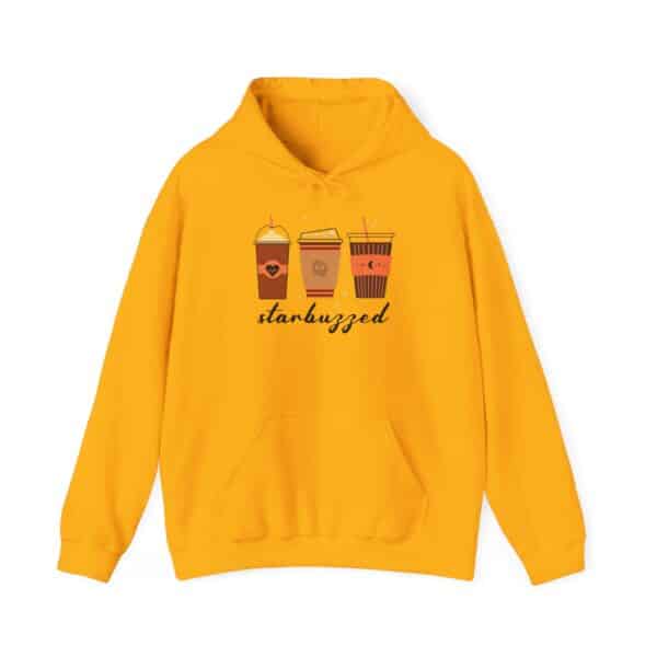 Starbuzzed Coffee Lover Hoodie | Cozy Fall Pullover for Caffeinated Cuties ☕🍂✨ - Image 6