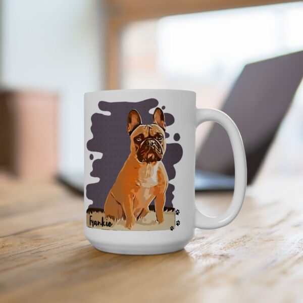 Fur Mama Custom Mug – Personalized Pet Portrait Gift for Dog & Cat Lovers - Image 4