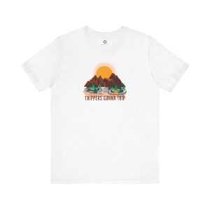 Trippers Gonna Trip Tee, Sunset Camp Vibes for the Wild-Hearted Wanderer