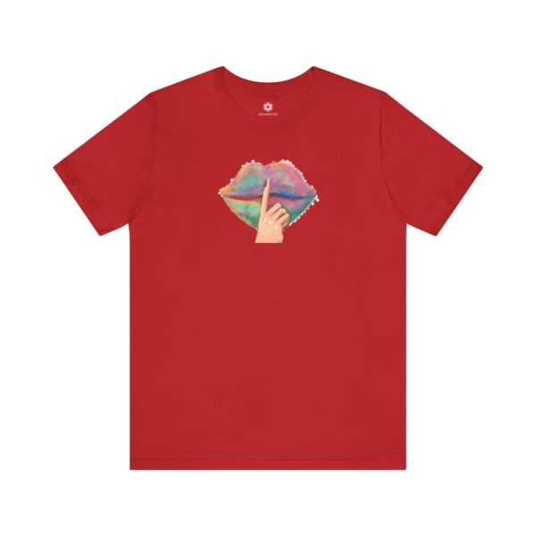 Say No More Lips Tee, Rainbow Pop Art for the Bold & Unbothered - Image 13