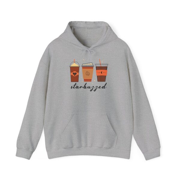 Starbuzzed Coffee Lover Hoodie | Cozy Fall Pullover for Caffeinated Cuties ☕🍂✨ - Image 5