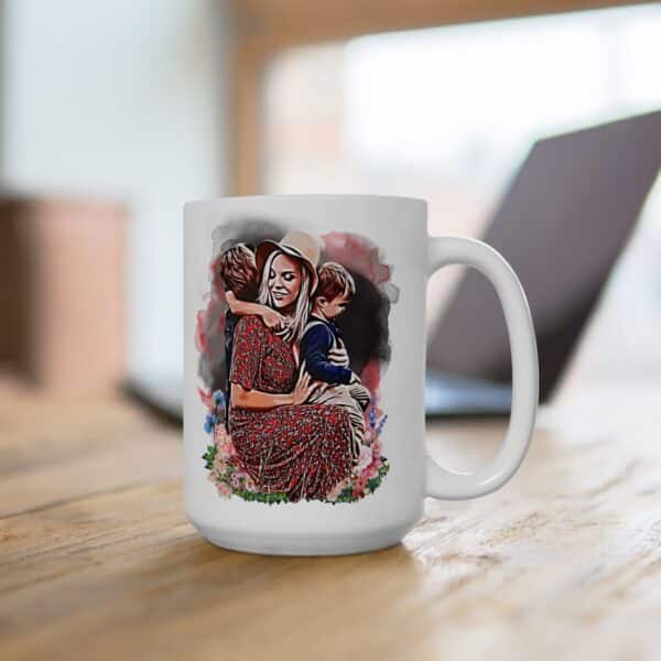 Mama Custom Photo Mug, Personalized Mother’s Day Gift with Poem Design - Image 4