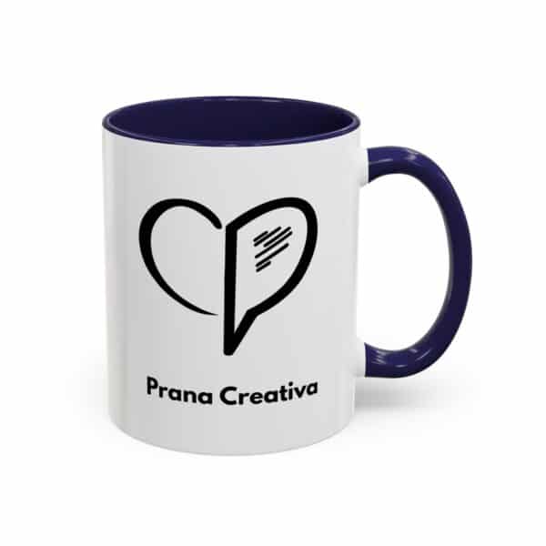 Custom Accent Coffee Mug – “Relax, I’m Just Here for the B-Roll” - Personalized Creator Mug in 11oz - Image 3