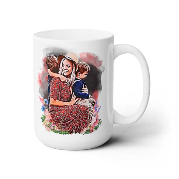 Mama Custom Photo Mug, Personalized Mother’s Day Gift with Poem Design - Image 3