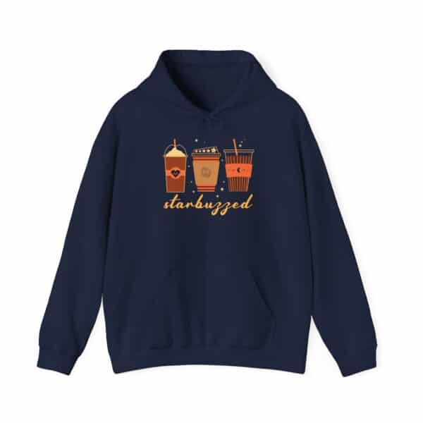 Starbuzzed Coffee Lover Hoodie | Cozy Fall Pullover for Caffeinated Cuties ☕🍂✨ - Image 7