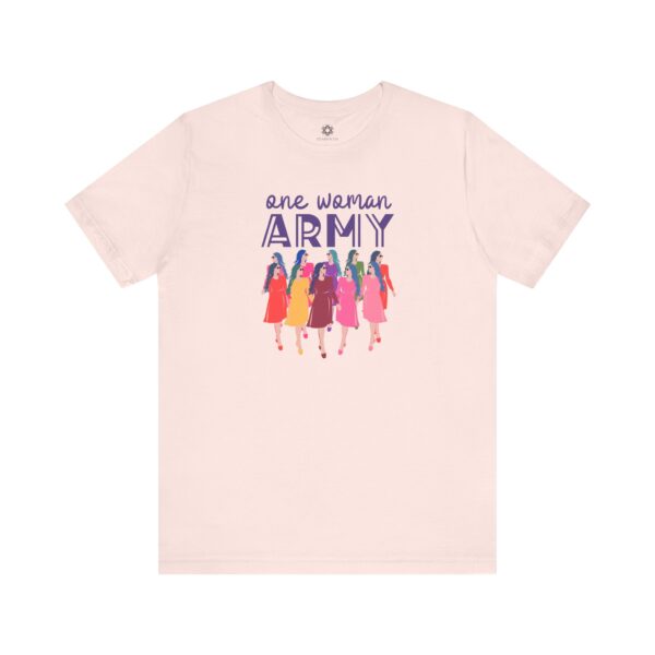 One Woman Army, Empowerment Graphic Tee for the Bold, Brave & Unstoppable - Image 8