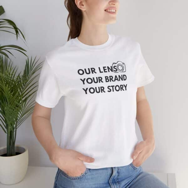 Our Lens, Your Brand, Your Story T-Shirt | For Visual Storytellers, Creatives & Brand Photographers - Image 10