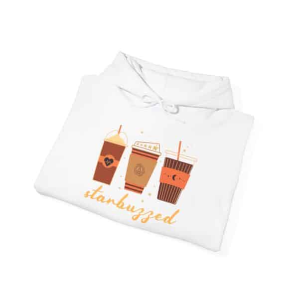 Starbuzzed Coffee Lover Hoodie | Cozy Fall Pullover for Caffeinated Cuties ☕🍂✨ - Image 2