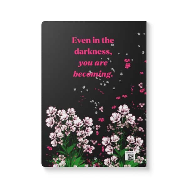 "Full Moon Goddess in Bloom" Hardcover Journal - Intention-Setting and Manifestation Notebook for Mystic Creatives - Image 3