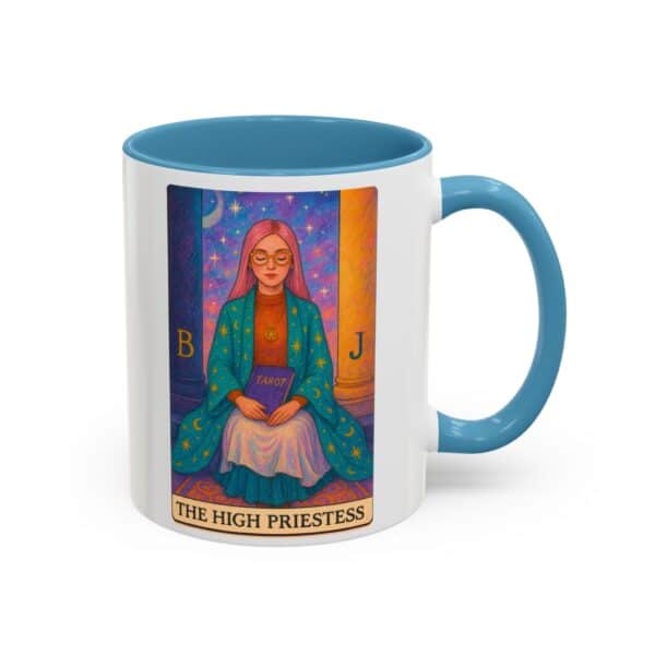 The hight Priestess Coffee Mug – “Relax, trust your inner witch” - Wisdom Tarot Card Mug 11oz ☕✨ - Image 10