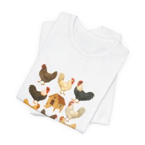 Chicken Coop Crew Tee | Funny Backyard Farm Shirt for Chicken Mamas & Rooster Dads