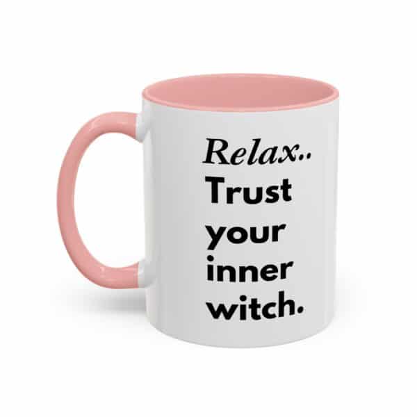 The hight Priestess Coffee Mug – “Relax, trust your inner witch” - Wisdom Tarot Card Mug 11oz ☕✨ - Image 7